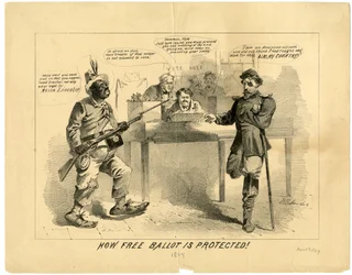 Cómo se protege el voto libre, 1864