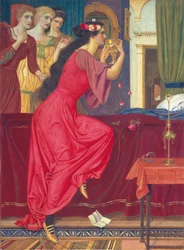 Sigismunda bebiendo el veneno, 1897