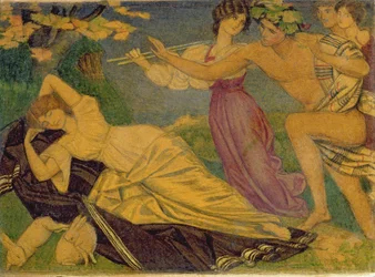 Estudio para Baco y Ariadna, c.1912