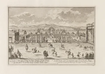 Escuela de equitación del Conde Paar en Viena, 1719