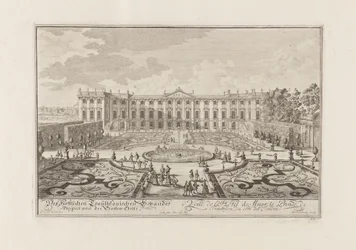El Palais Trautson en Viena, 1719