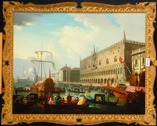 El Bacino di San Marco, Venecia, con el carnaval