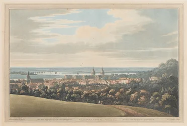 Vista de Greenwich y Río Abajo, 1795