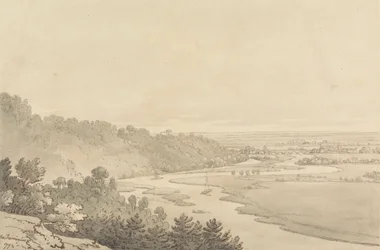 Vista de Taplow y Maidenhead desde Cliveden