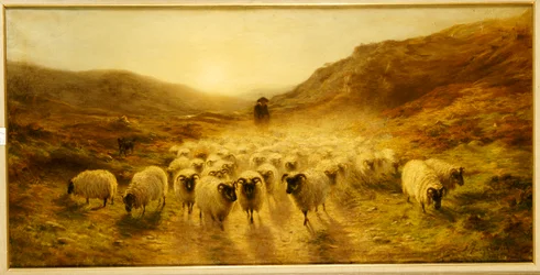 Dejando las colinas, 1874