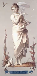 Las cuatro estaciones - Primavera, 1873-74