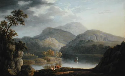 Un paisaje de los lagos