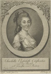 Retrato de Elisa von der Recke 1754-1833