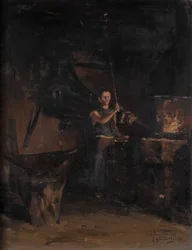 La forge (A mi amigo Peyre, afectuoso recuerdo)