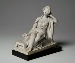 Maqueta para Elizabeth Goodman Banks sentada