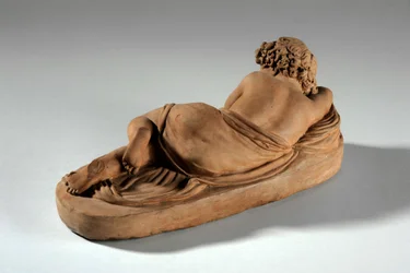Maqueta para Margaret Gott como un bebé en el bosque