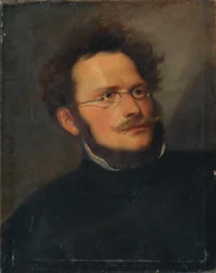 El pintor Heinrich Schwemminger