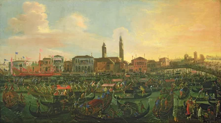 Regata en Murano, 1648