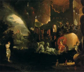 Italiano: Pluto giunge dal Tartaro
Alemán: Hades