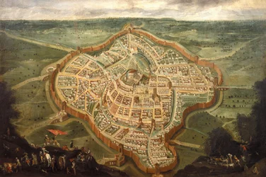 Mapa de la ciudad de Udine
