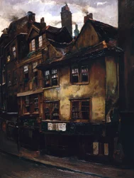 La taberna Cock and Magpie, Drury Lane.