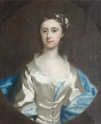 Retrato de una mujer, 1745