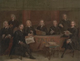 Estudio para un retrato de grupo