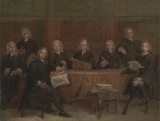 Estudio para un retrato de grupo