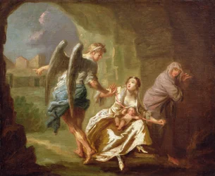 El ángel de la misericordia, c.1746