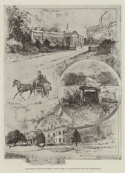 Mountstewart, la casa de Lord Londonderry, donde se hospedó Mr Balfour cuando visitó Belfast