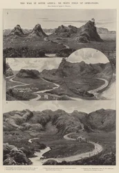 La guerra en Sudáfrica, el campo de operaciones de De Wet