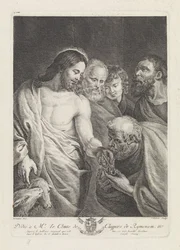 Pedro recibe las llaves de Cristo