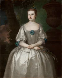Retrato de Hannah Babcock Bours, 1759