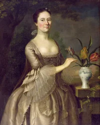 Retrato de una mujer (llamada Sra. Davenport) c.1762