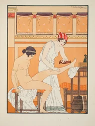 Y ungirlo con rosa fragante, ilustración de 