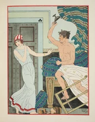 Ira colérica, ilustración de 