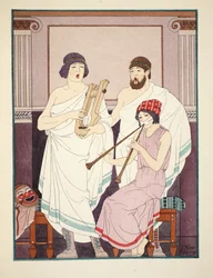 El sonido de la música, ilustración de 