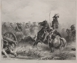 Escena de Caballería, 1836