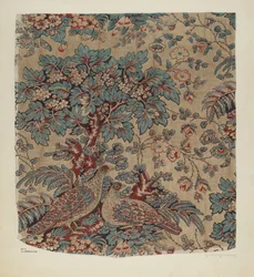 Textil impreso, c. 1941