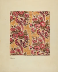 Chintz esmaltado amarillo