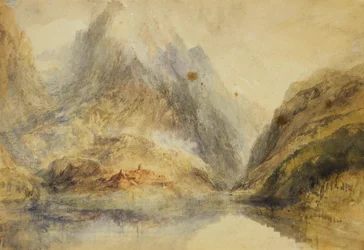 Un Paisaje Alpino Suizo, c.1843