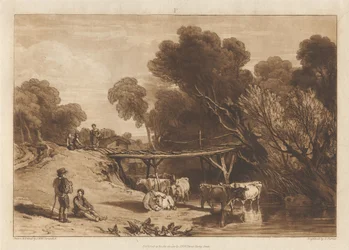 Puente y vacas