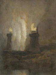 Fábrica de hierro Carron, c.1800