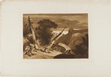 De La Reina de las Hadas de Spenser, lámina 36 del Liber Studiorum