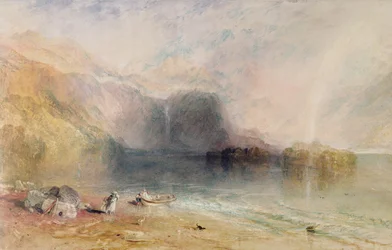 Lago Keswick, Cumberland, 1835
