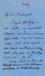 Carta de JMW Turner, c1840 1904