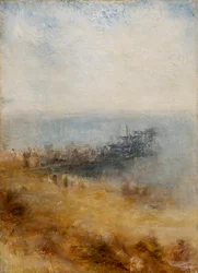 Margate Jetty (óleo sobre lienzo)