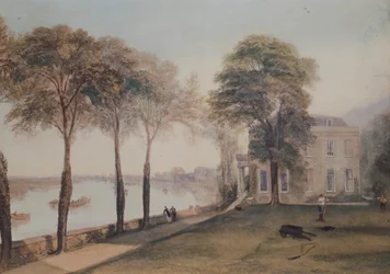 Terraza de Mortlake: Mañana de principios de verano, 1826