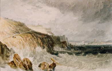 Ciudadela de Plymouth, una tormenta, 1815
