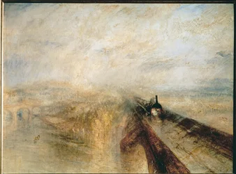 Lluvia, vapor y velocidad, antes de 1844 (óleo sobre lienzo)