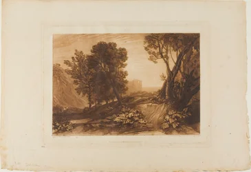Soledad, lámina 53 de Liber Studiorum