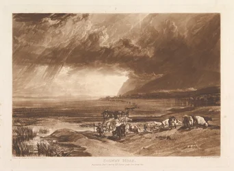Solway Moss, Liber Studiorum, parte XI, placa 52, 1 de enero de 1816