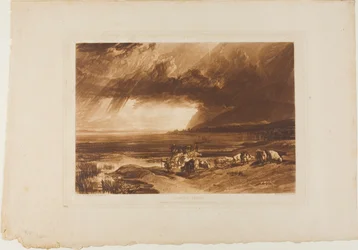 Solway Moss, lámina 52 de Liber Studiorum