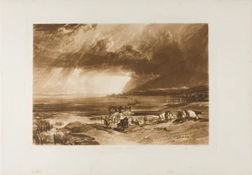 Solway Moss, placa 52 de Liber Studiorum