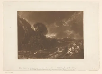 Paisaje tormentoso con inundaciones y ahogados
El diluvio
Estudios del paisaje (título de la serie)
Liber Studiorum (título de la serie)